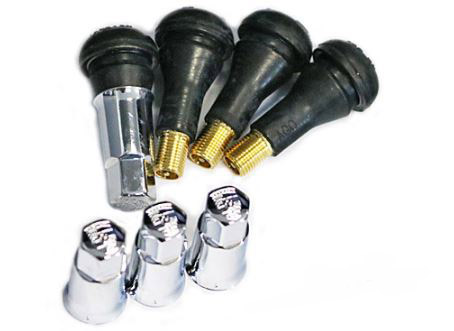 OEM Porsche Black Crest Tire Valve Stem Caps – Set Of 4 – Macan Cayenne 911