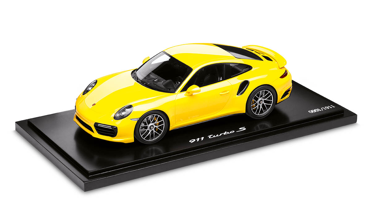 ポルシェ 911(991) カレラS イエロー 1:18 1/18 - 911 Turbo S Scale Model (991.2) : Suncoast Porsche