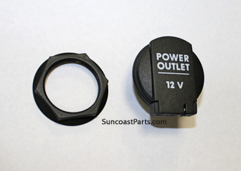 Genuine GM 12V Power Outlet / Lighter Socket With Cover – OEM 25774623