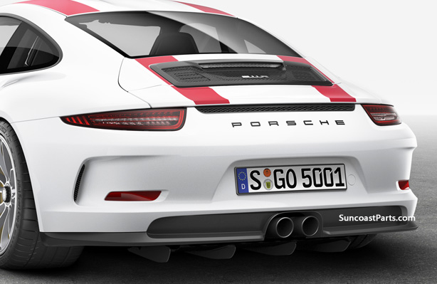 Amazon Com 2014 Porsche 991 Gt3 Style Rear Bumper For 2012 2014