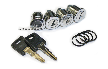 Rola 38373-002 Roof Rack Lock Service Kit Keys 